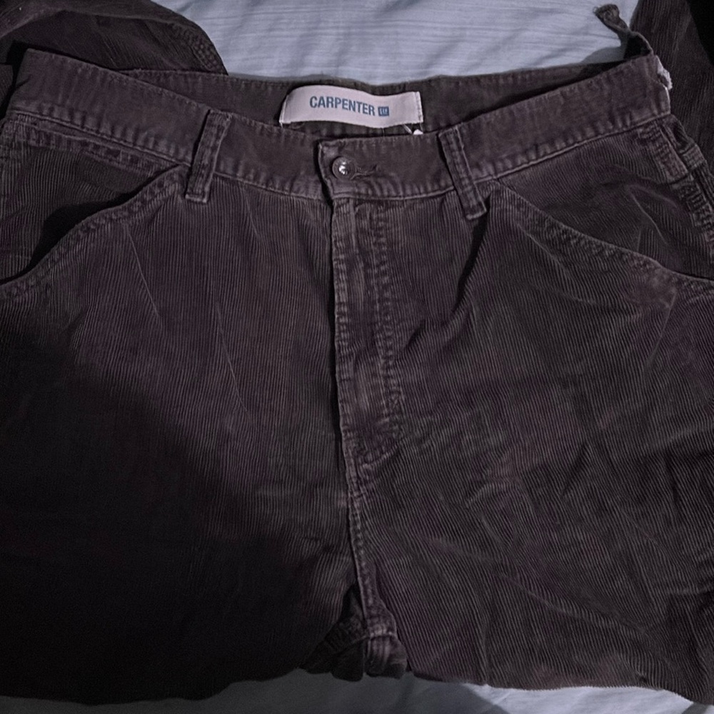 brown corduroy jeans